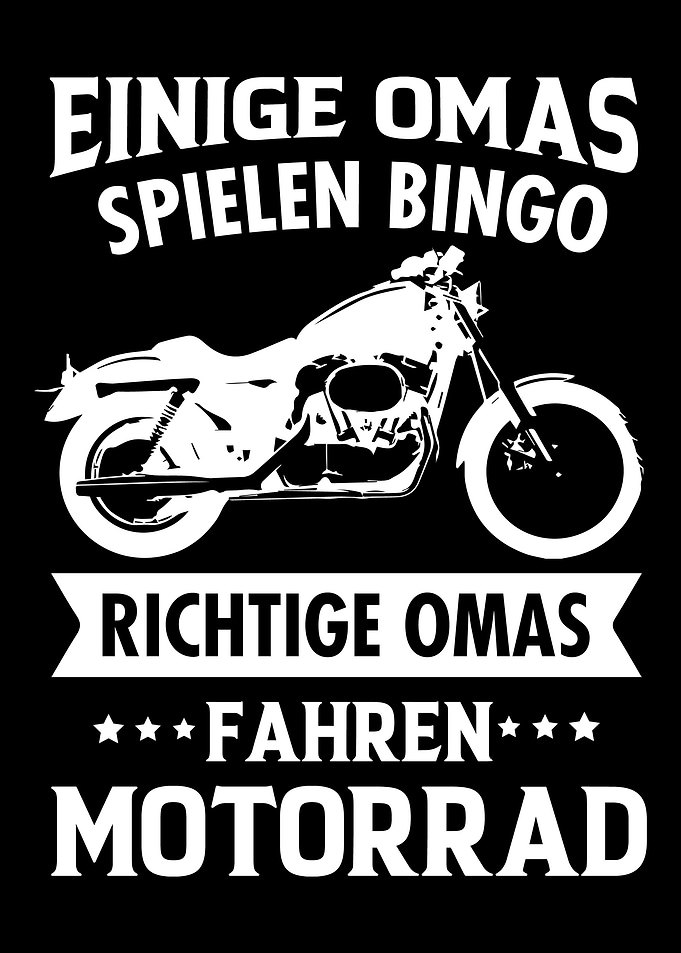 Motorrad Oma