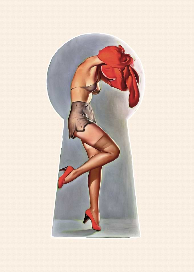 Pinup Girl Cute Sexy Babe