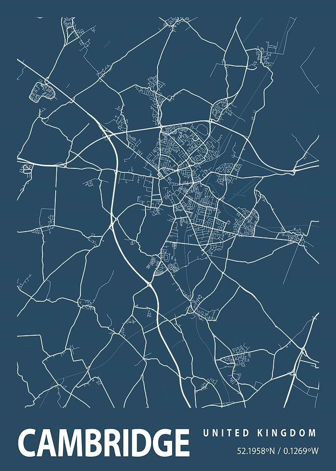 Cambridge Blueprint Street