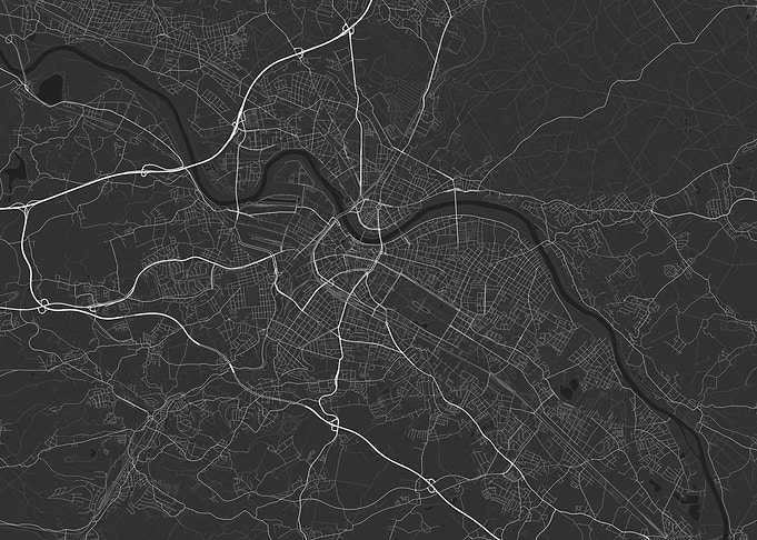 Dresden Germany Map
