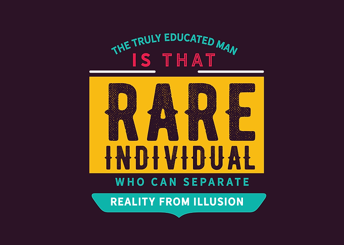 reality from illusion