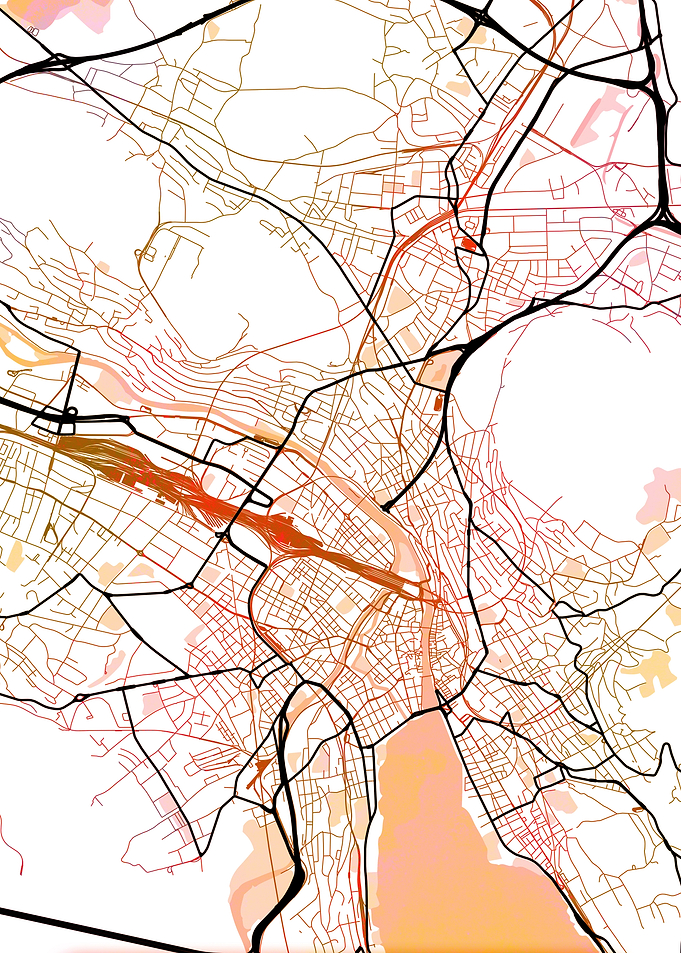 Zurich Street Map