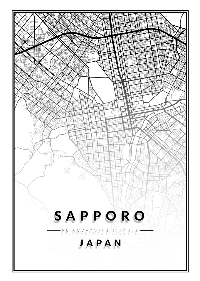 Sapporo Map