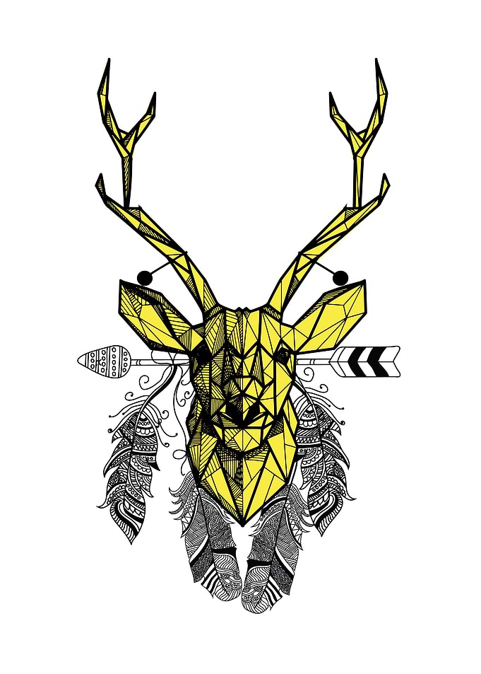 Abstract Deer 03