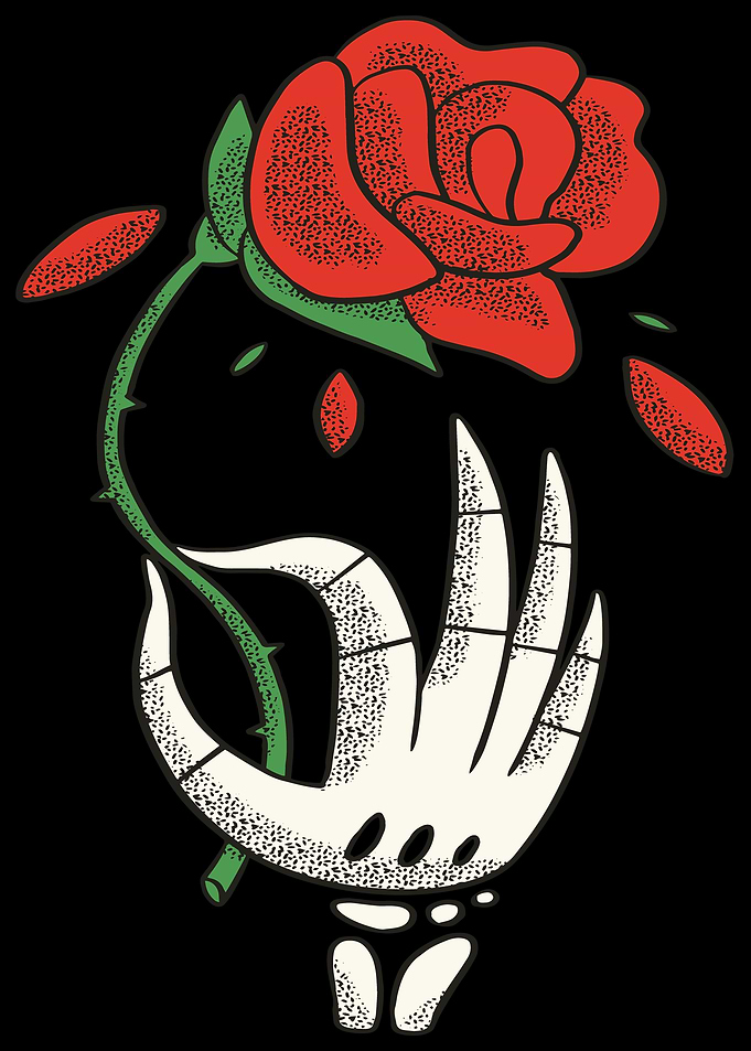 Skeleton Rose