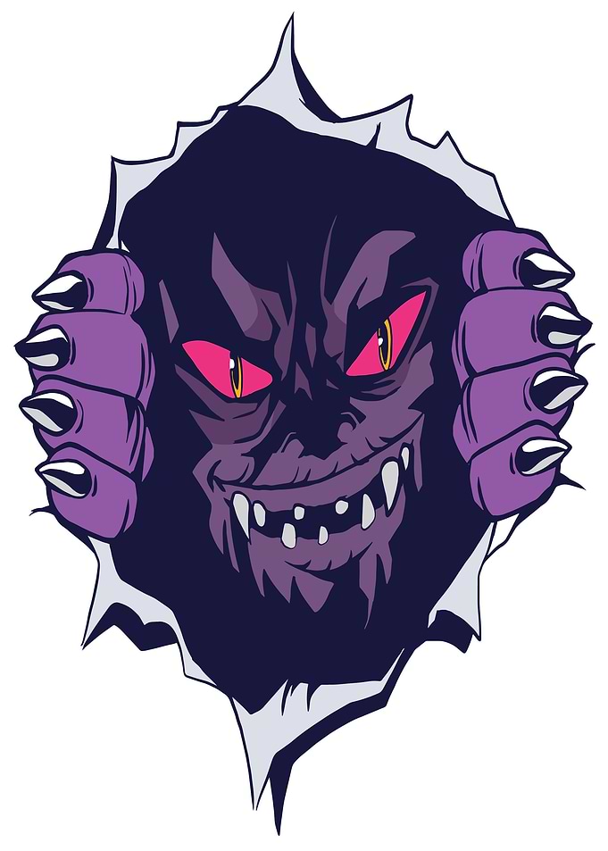 Comic Monster Cat