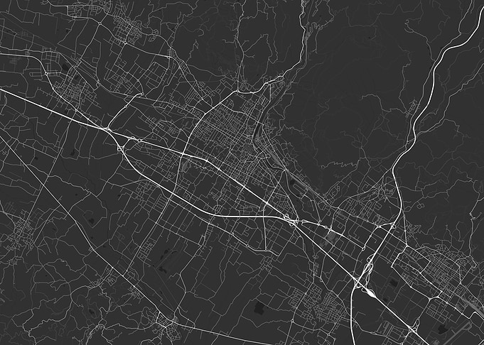 Prato Italy Map