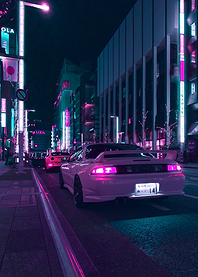Cyberpunk Tokyo Ginza