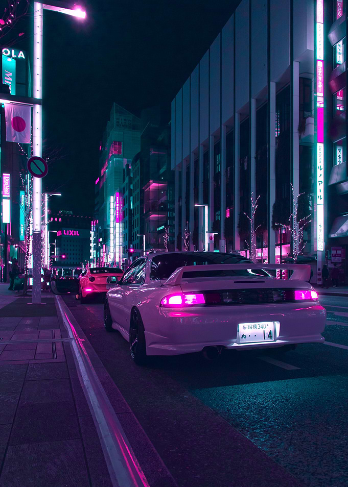 Cyberpunk Tokyo Ginza