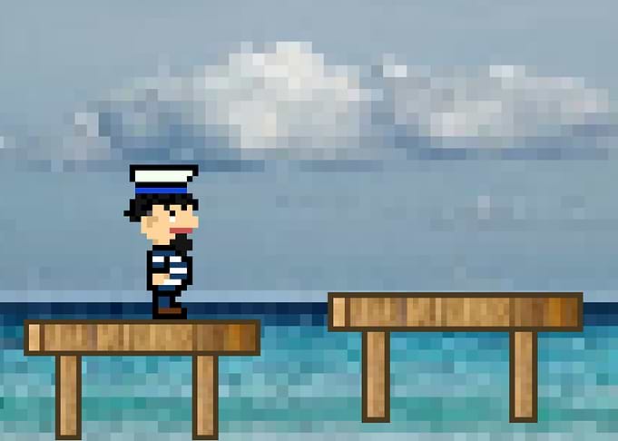 8bit Pixel Art Displate