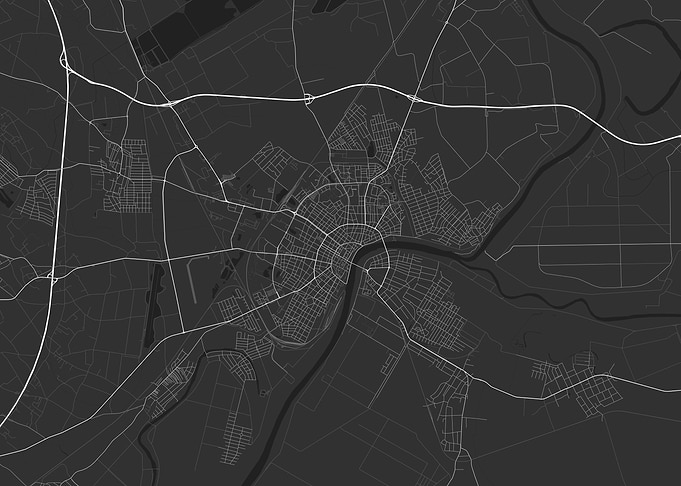 Szeged Hungary Map