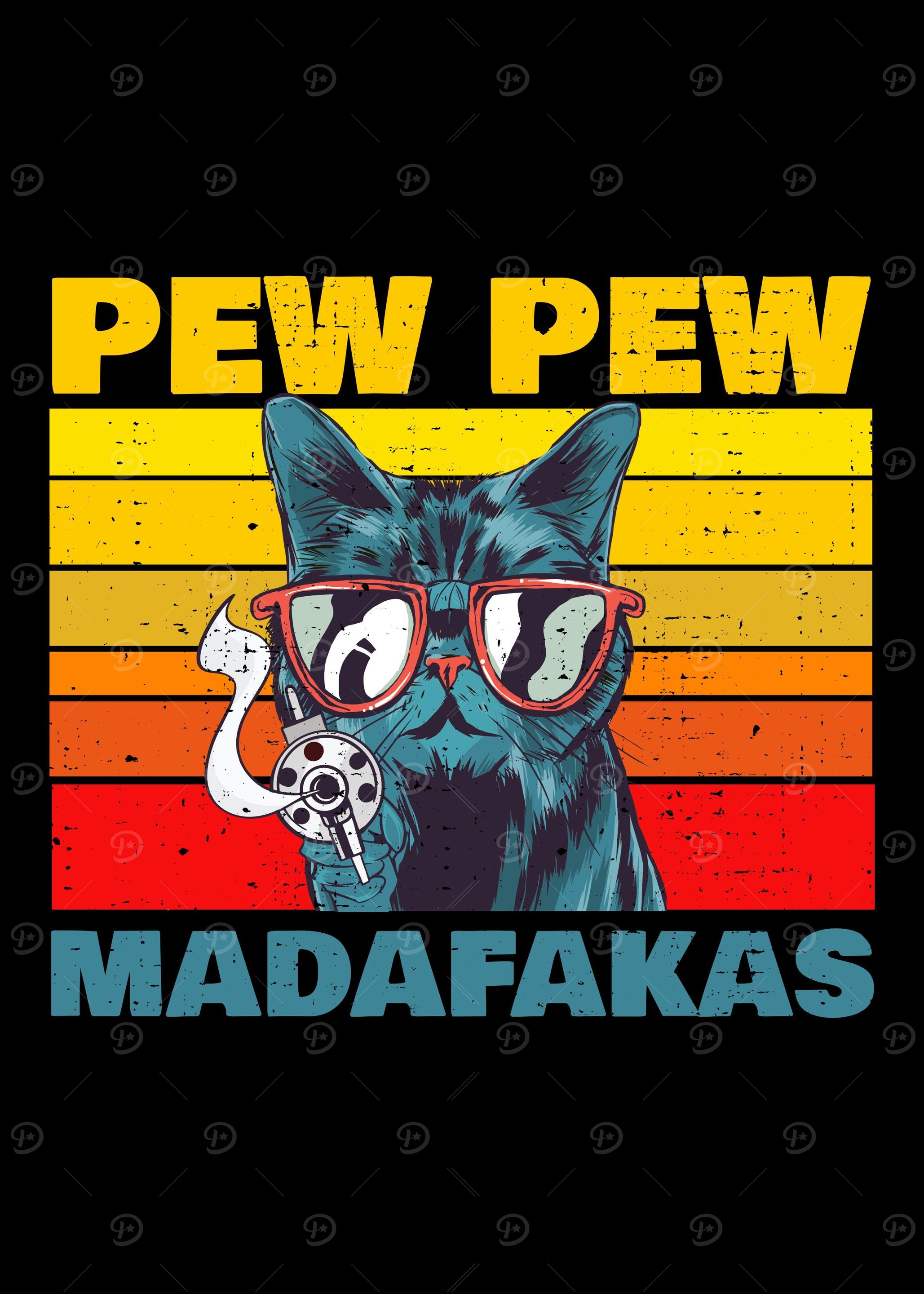 Pew Pew Madafakas Cat