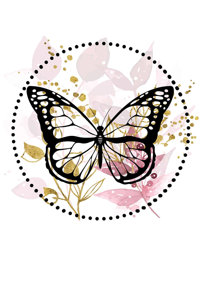 Abstract Butterfly 02