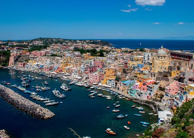 Panoramic of Procida