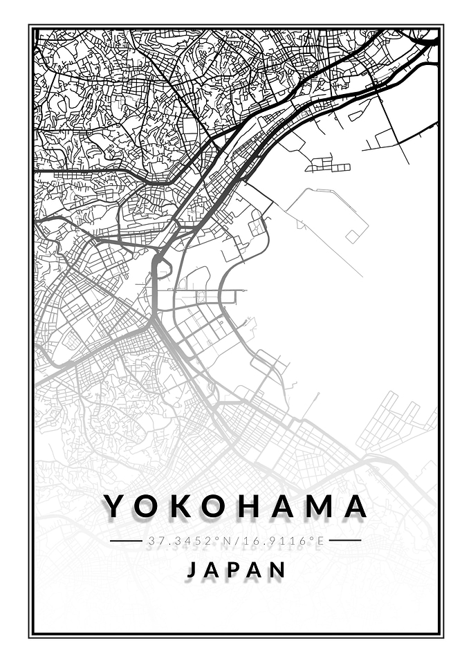 Yokohama Map