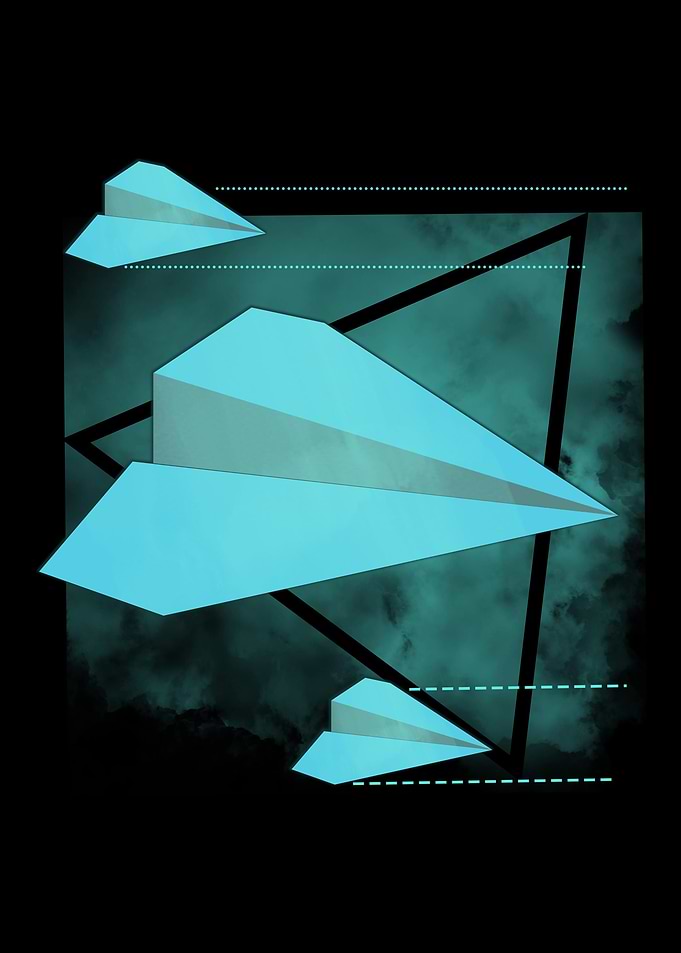 Paper airplane