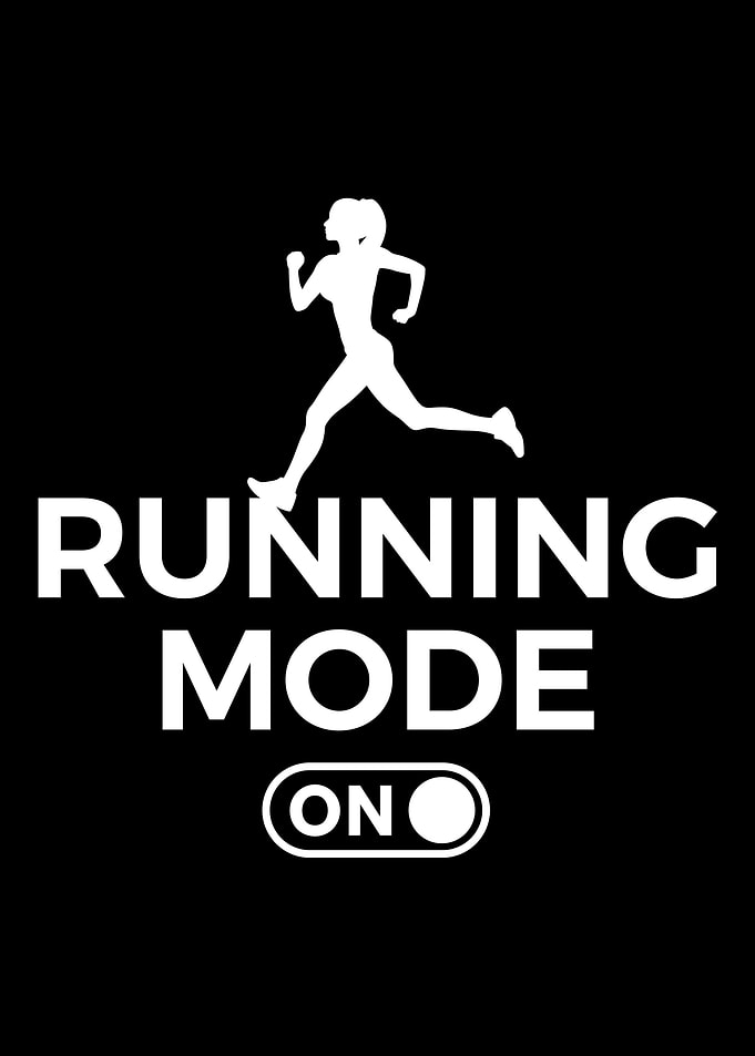 Running Girl Gift Runner