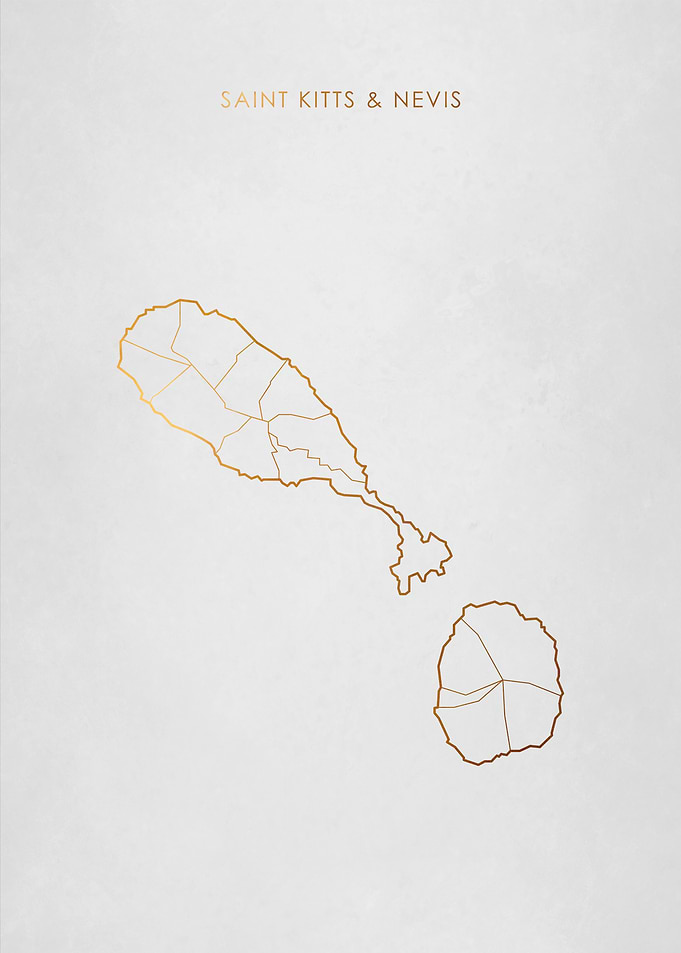 Saint Kitts and Nevis Map