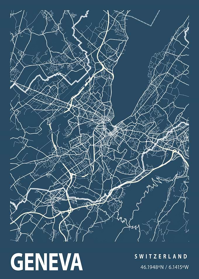 Geneva Blueprint Street