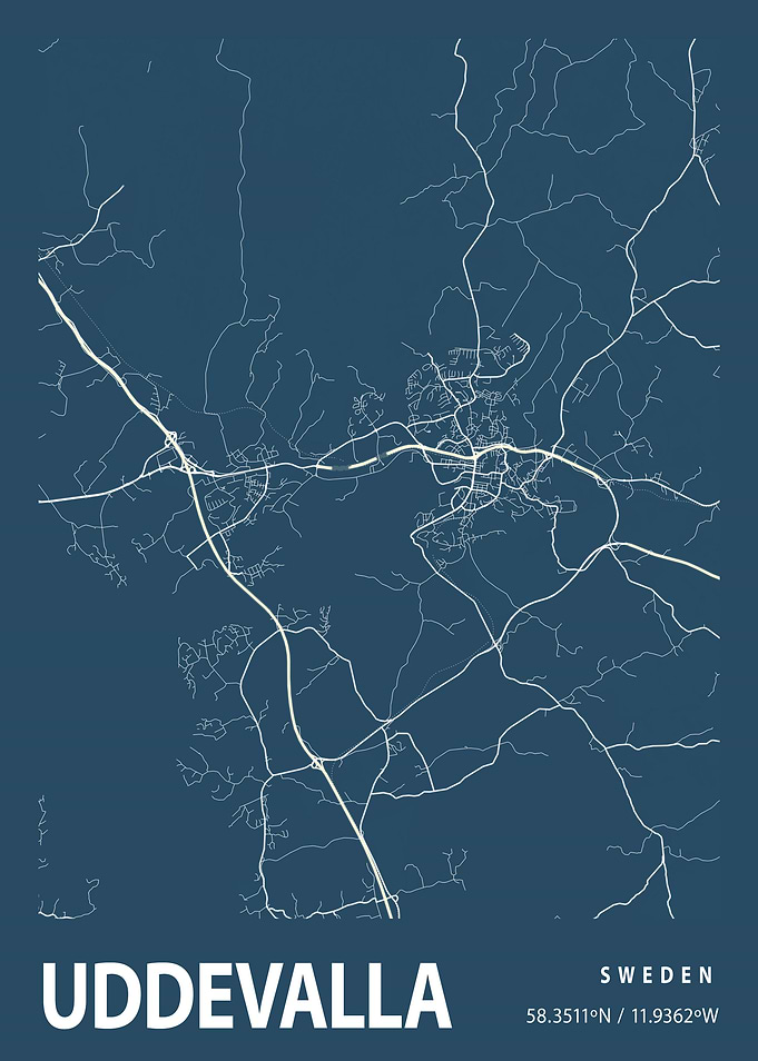 Uddevalla Blueprint Street