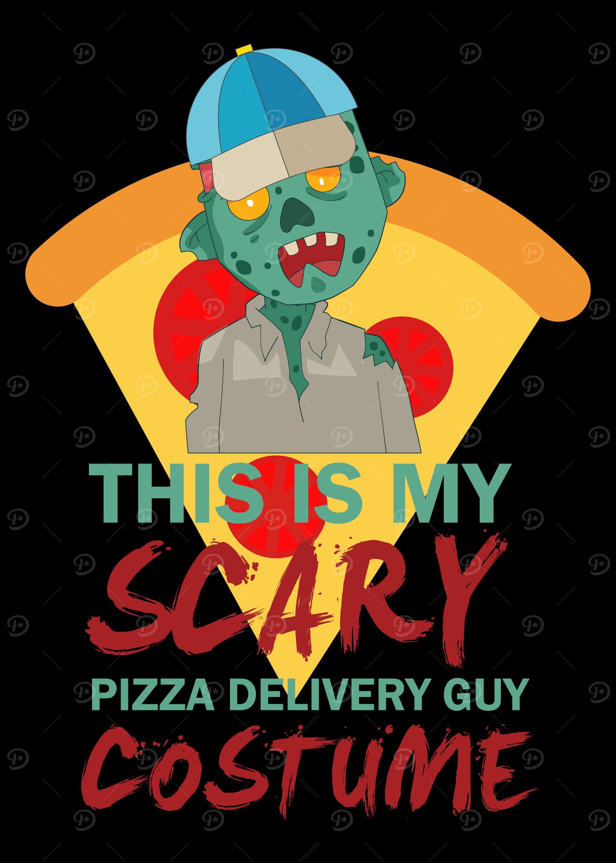 Pizza Delivery Halloween P