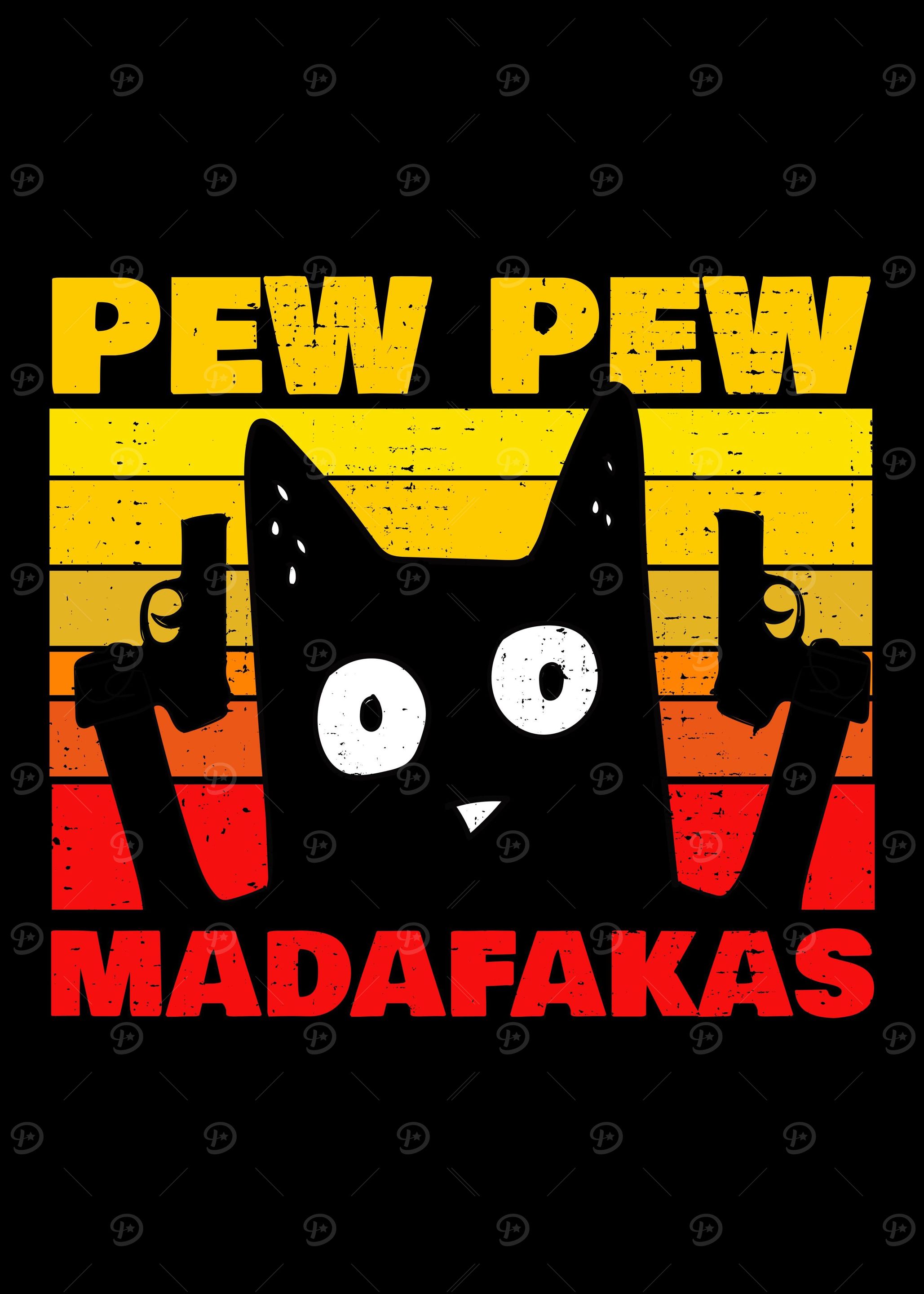 Pew Pew Madafakas Cat
