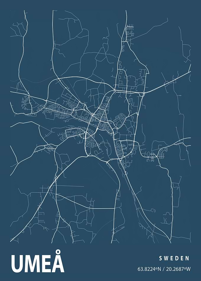 Ume Blueprint Street Map