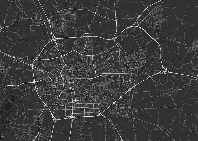 Rennes France Map