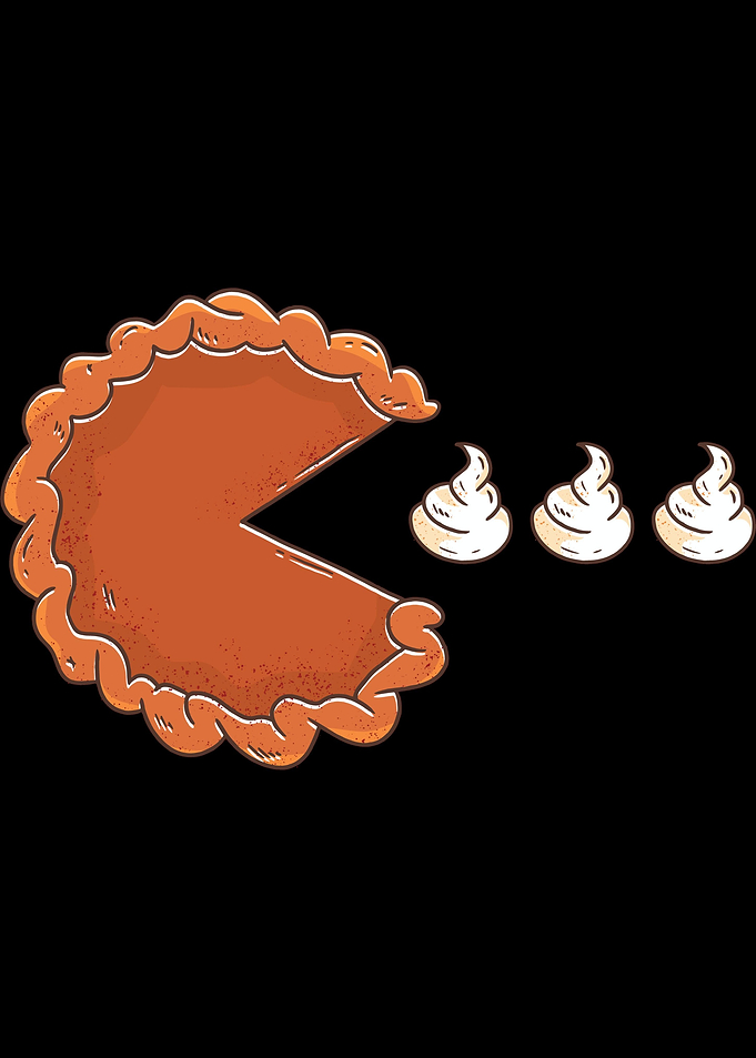 pie eating cream