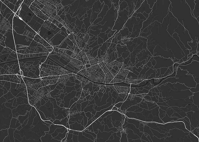Florence Italy Map