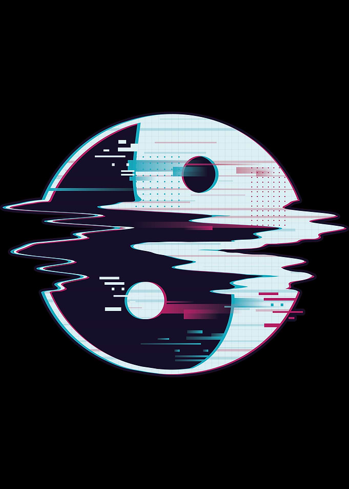 yin yang glitch