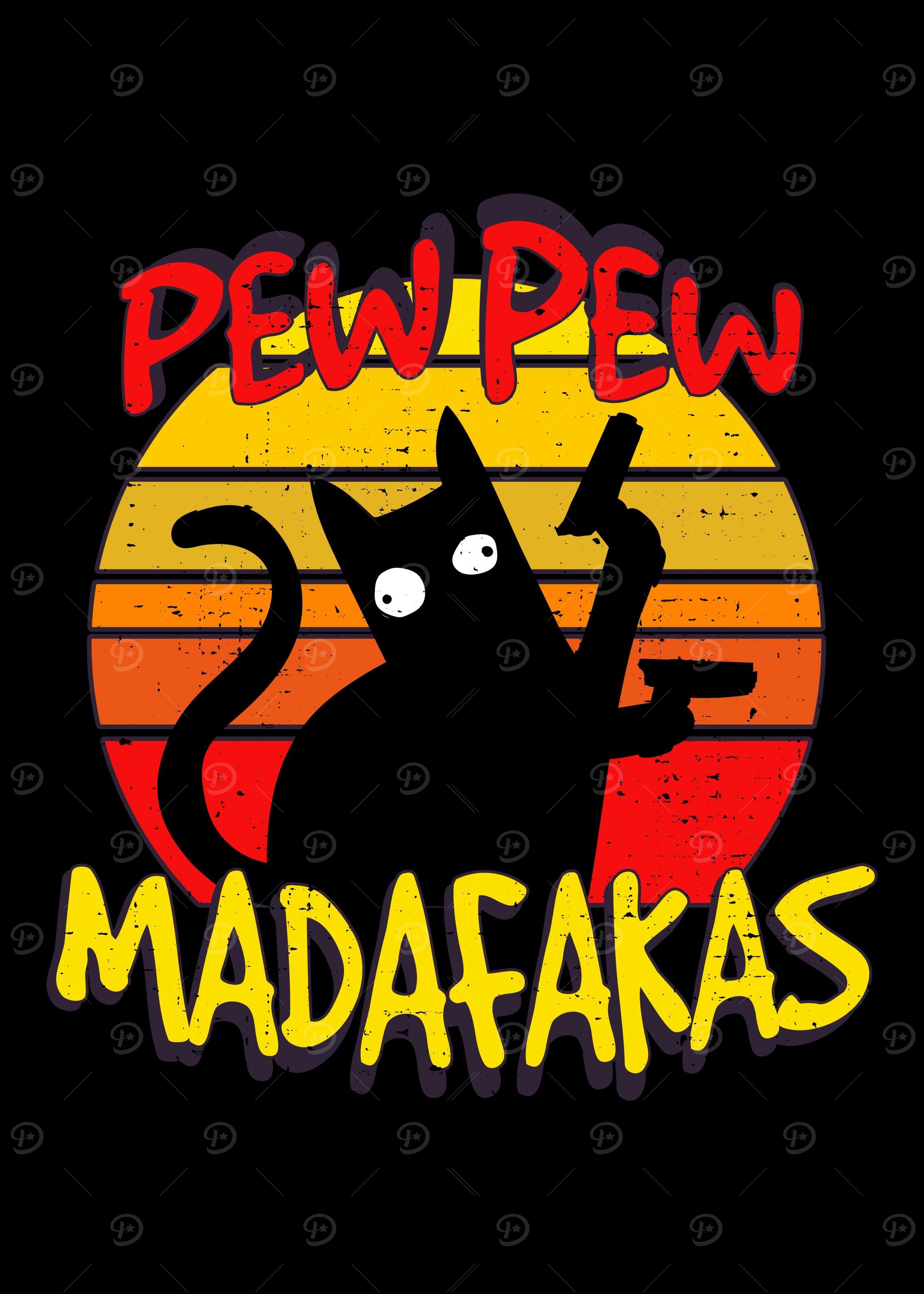 Pew Pew Madafakas Cat