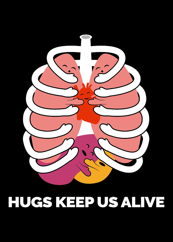 Hugs keep us alive Boyfrie