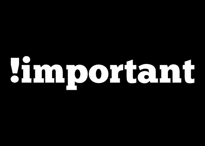 An Important Css Command