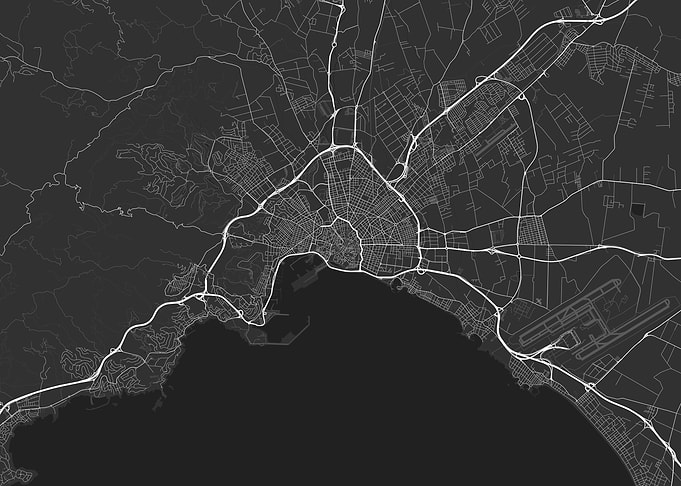 Palma Spain Map