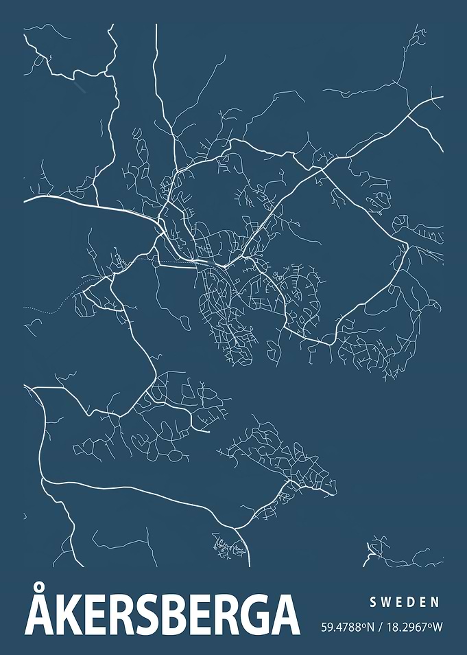 kersberga Blueprint Map