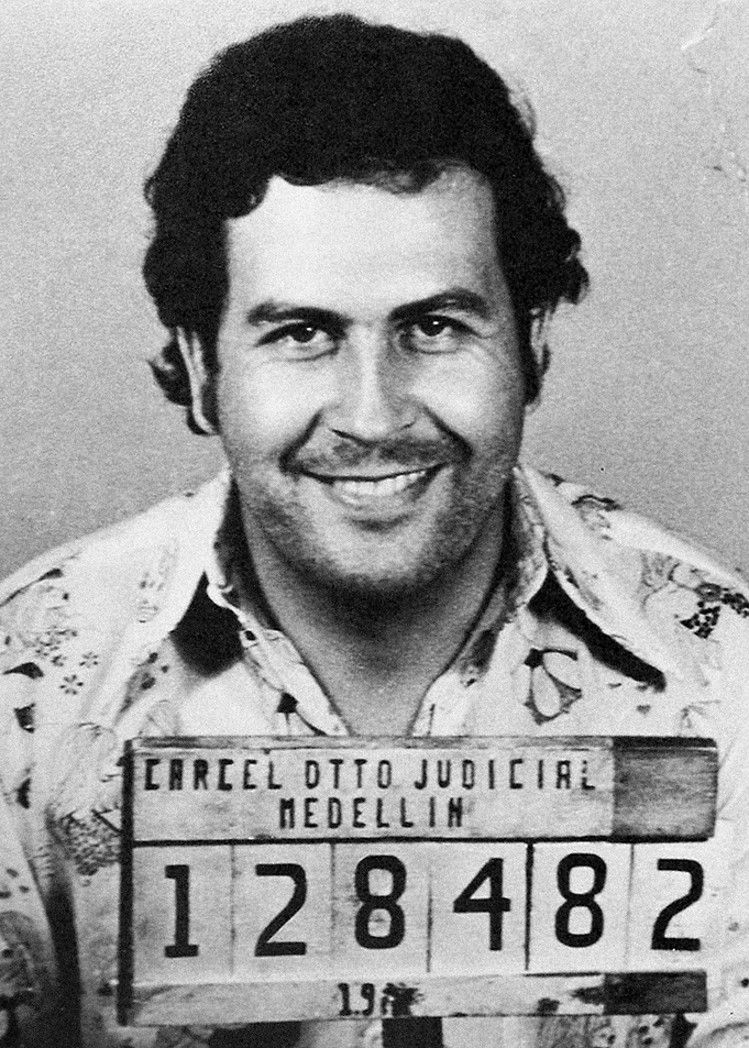 Pablo Escobar mugshot