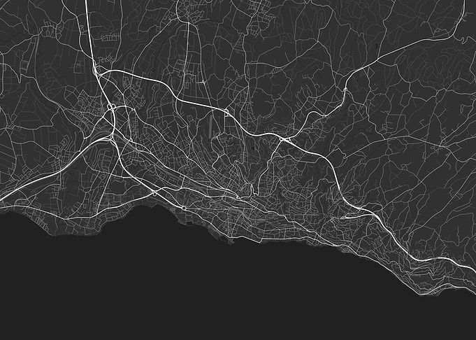 Lausanne Switzerland Map