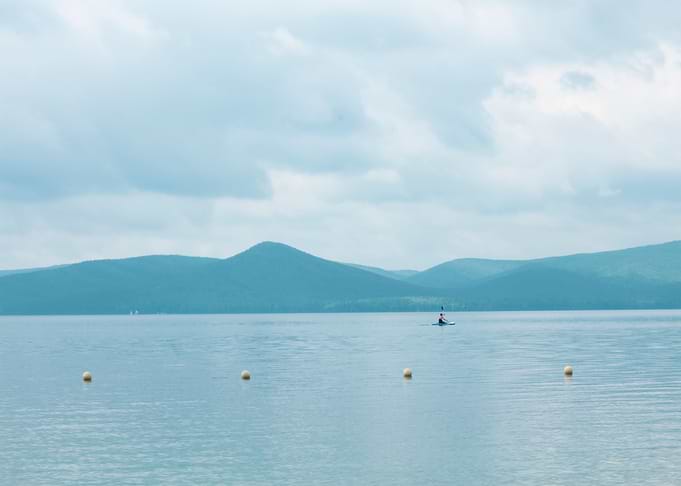 Turgoyak lake