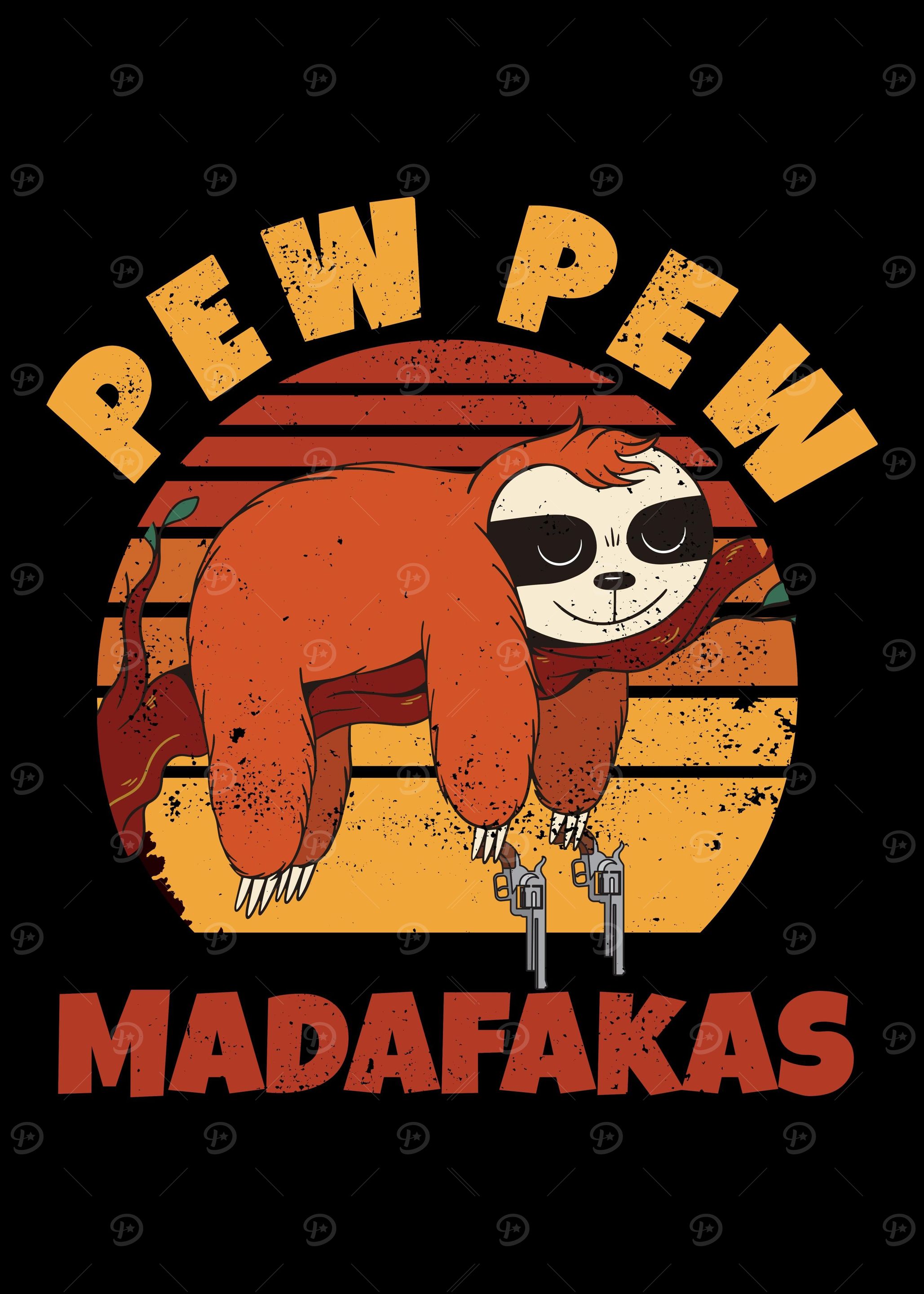 Pew Pew Madafakas Sloth