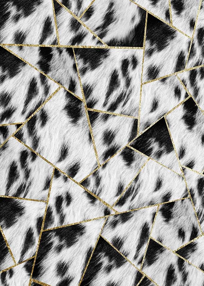 Animal Fur Gold Glam 2