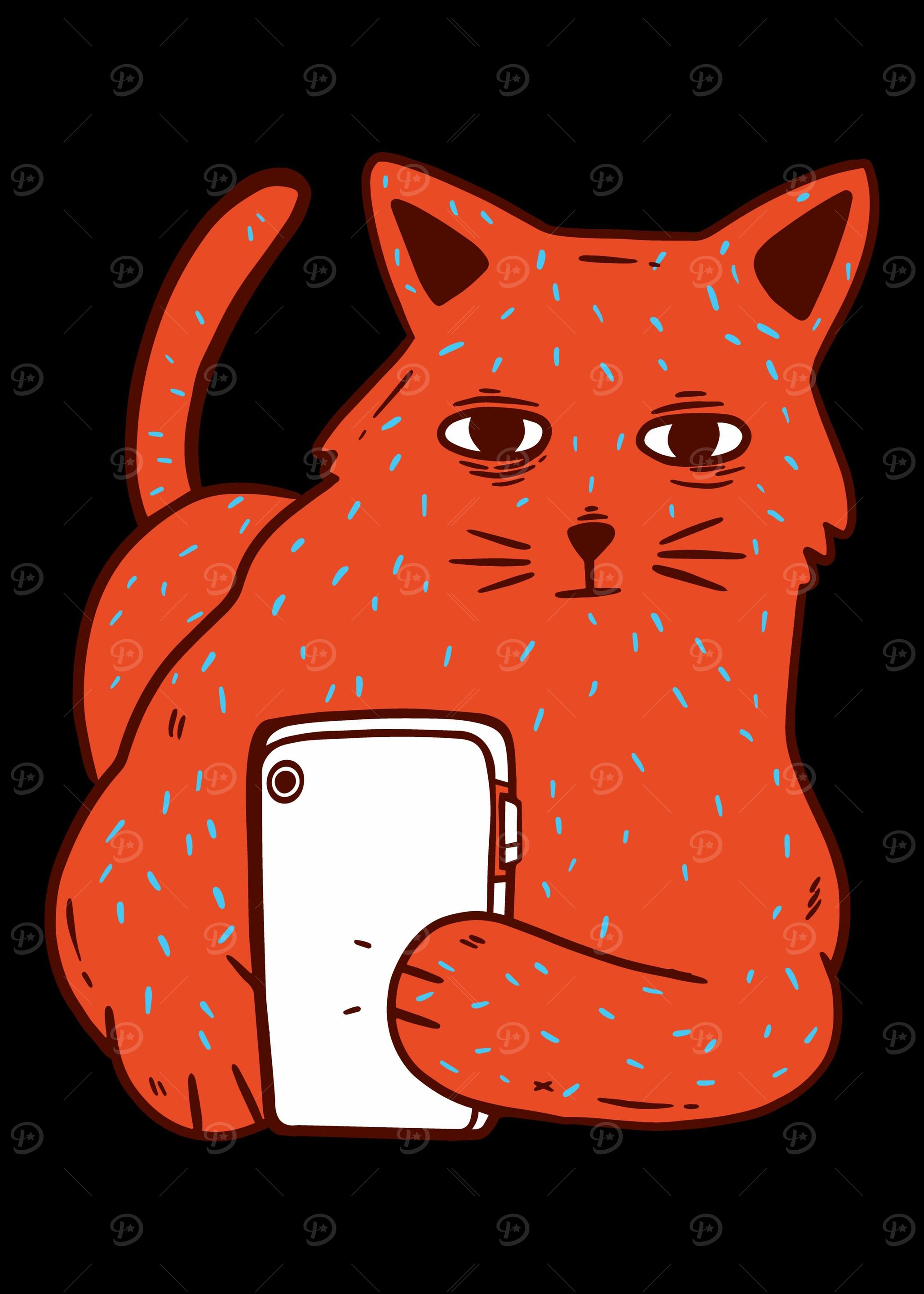 cat selfie