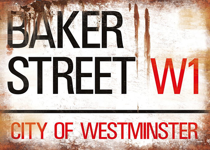 Baker Street Rusty Sign