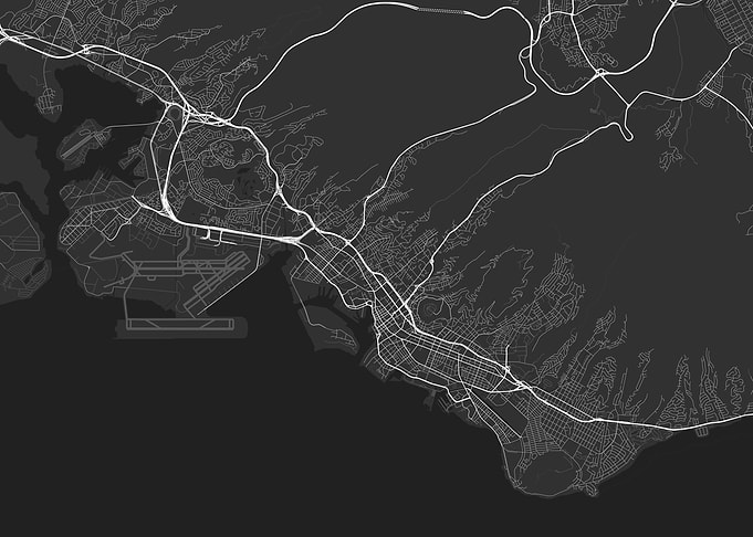 Honolulu USA Map