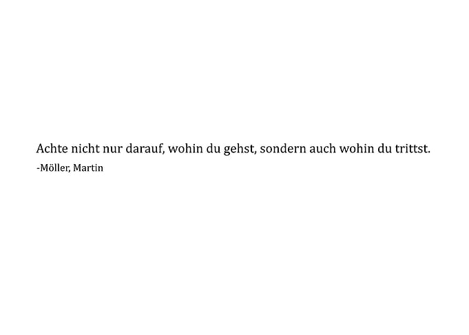 German Quote