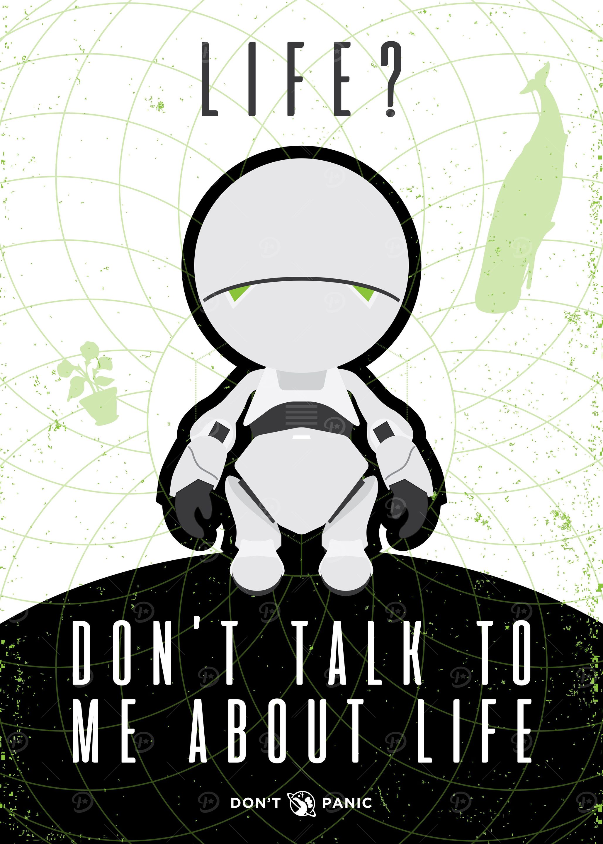 Hitchhikers Guide Marvin