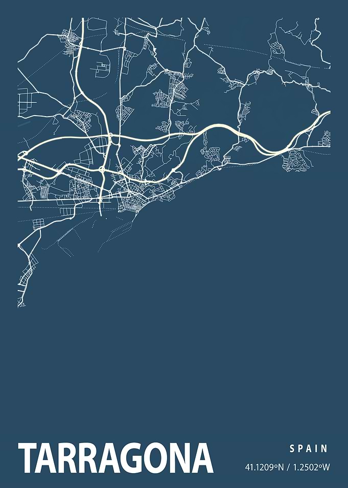 Tarragona Blueprint Street