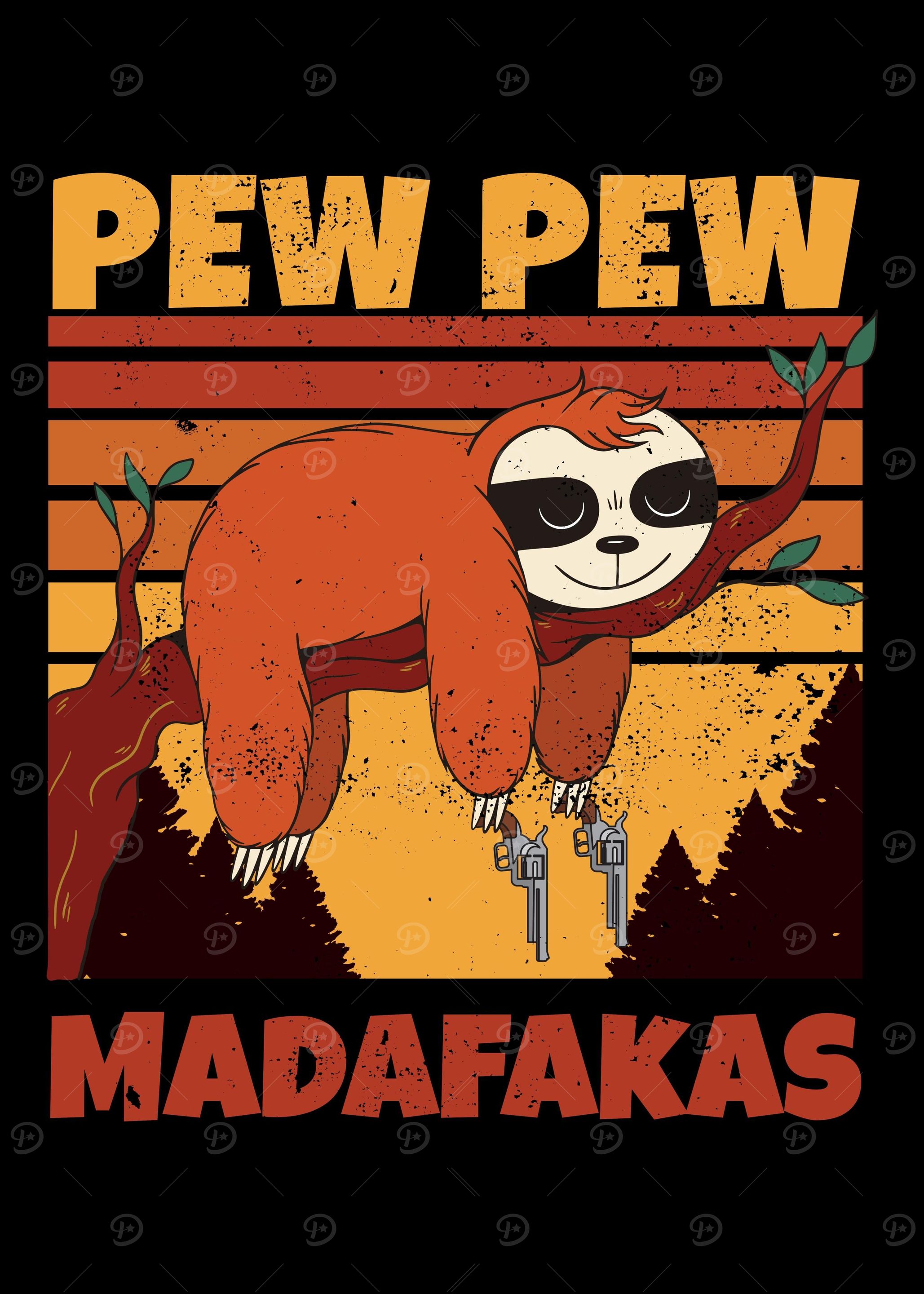 Pew Pew Madafakas Sloth