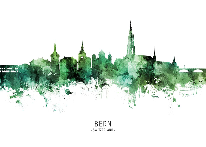 Bern Skyline Switzerland