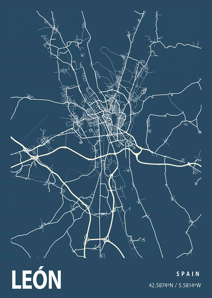 Len Blueprint Street Map